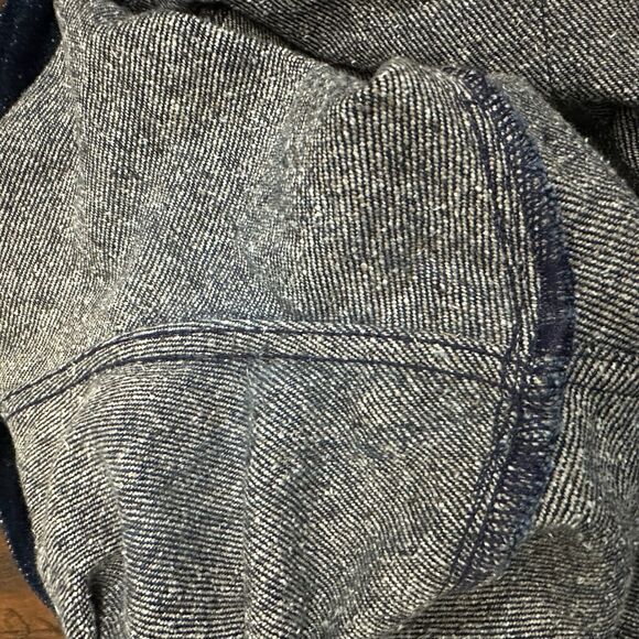 SHOCKOE ATELIER Jeans Navy Blue Straight Button Fly Cotton Stretch - Picture 10 of 15